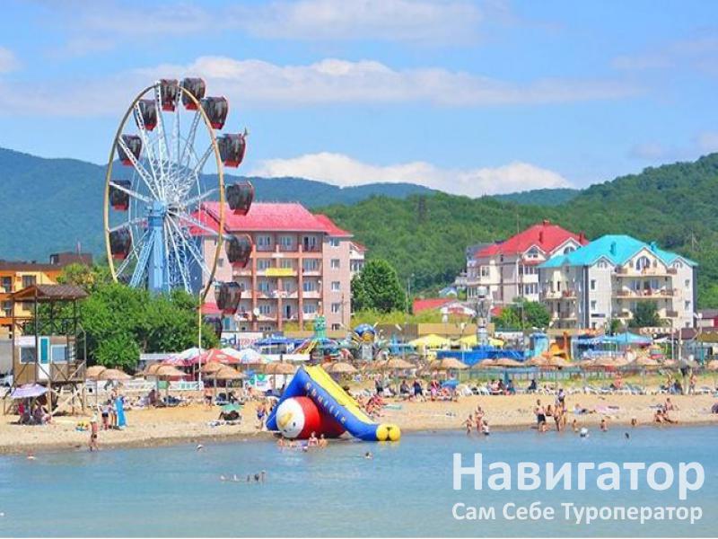 ЛАЗУРНЫЙ БЕРЕГ - гостиничный комплекс в Лермонтово