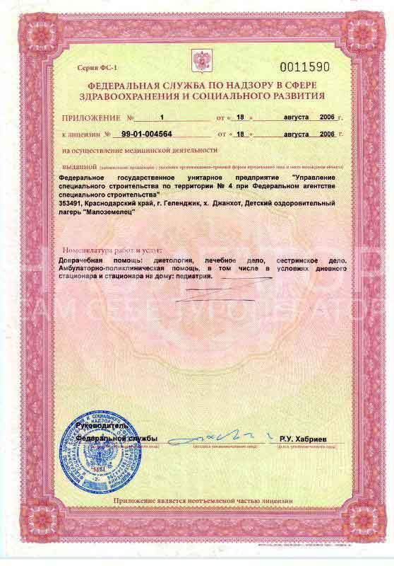 МАЛОЗЕМЕЛЕЦ - детский оздоровительный лагерь в Курортные поселки Геленджика