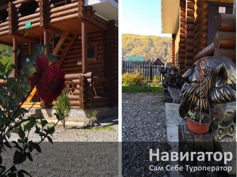 ДЕРЕВЕНЬКА - база отдыха в Каменномостский