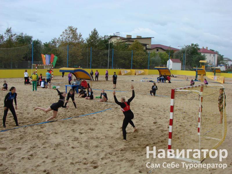 Спортивный центр пляжного волейбола в Витязево
