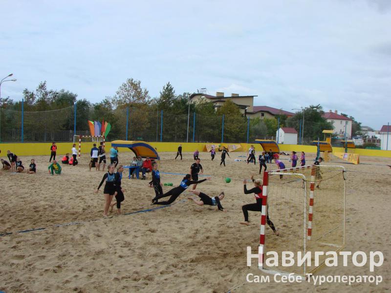 Спортивный центр пляжного волейбола в Витязево