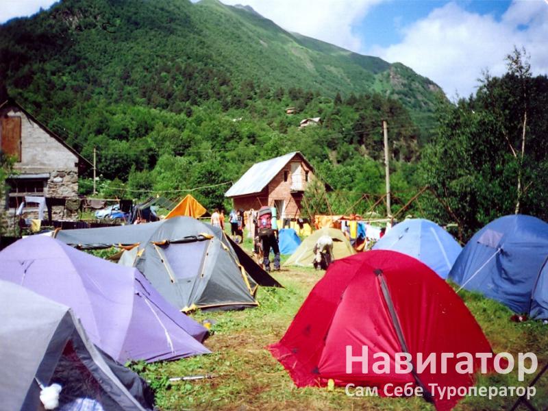 КОМЫ-АРТ - альпинистская база в Поселки РСО