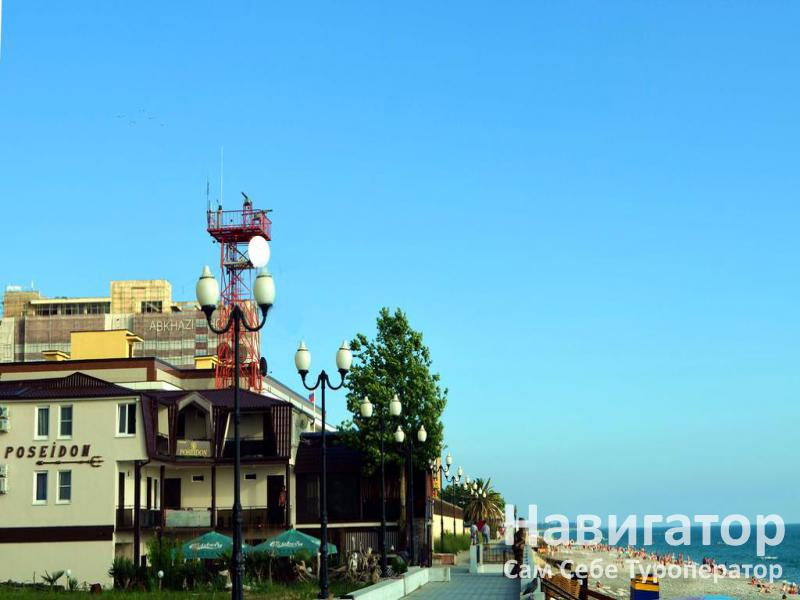 ПОСЕЙДОН - отель в Курортные поселки Абхазии