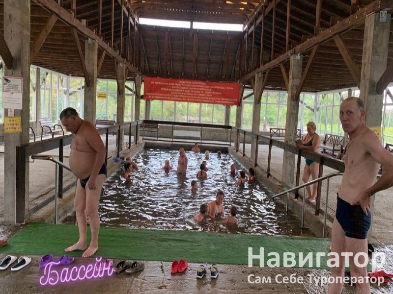 Термальный бассейн в хуторе Кубанском в Хутор Кубанский