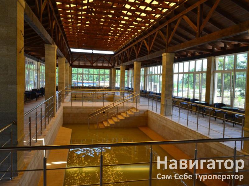 Термальный бассейн в хуторе Кубанском в Хутор Кубанский