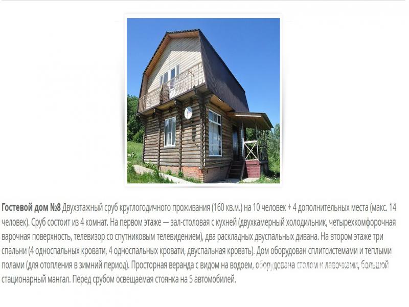 СЕМЕНОВСКИЙ ПРУД - база отдыха в Крымский район
