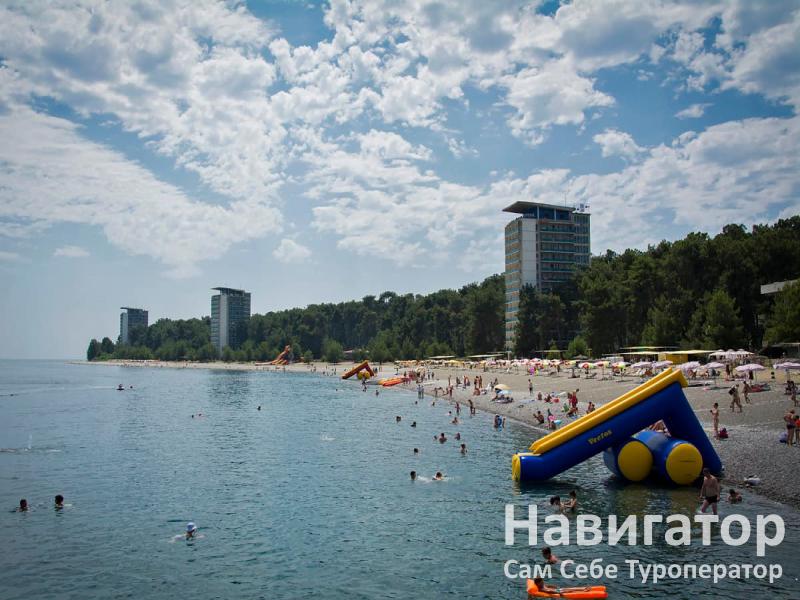 КУРОРТ ПИЦУНДА - объединение пансионатов в Пицунда