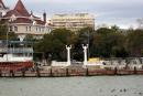 Вид с причала морпорта